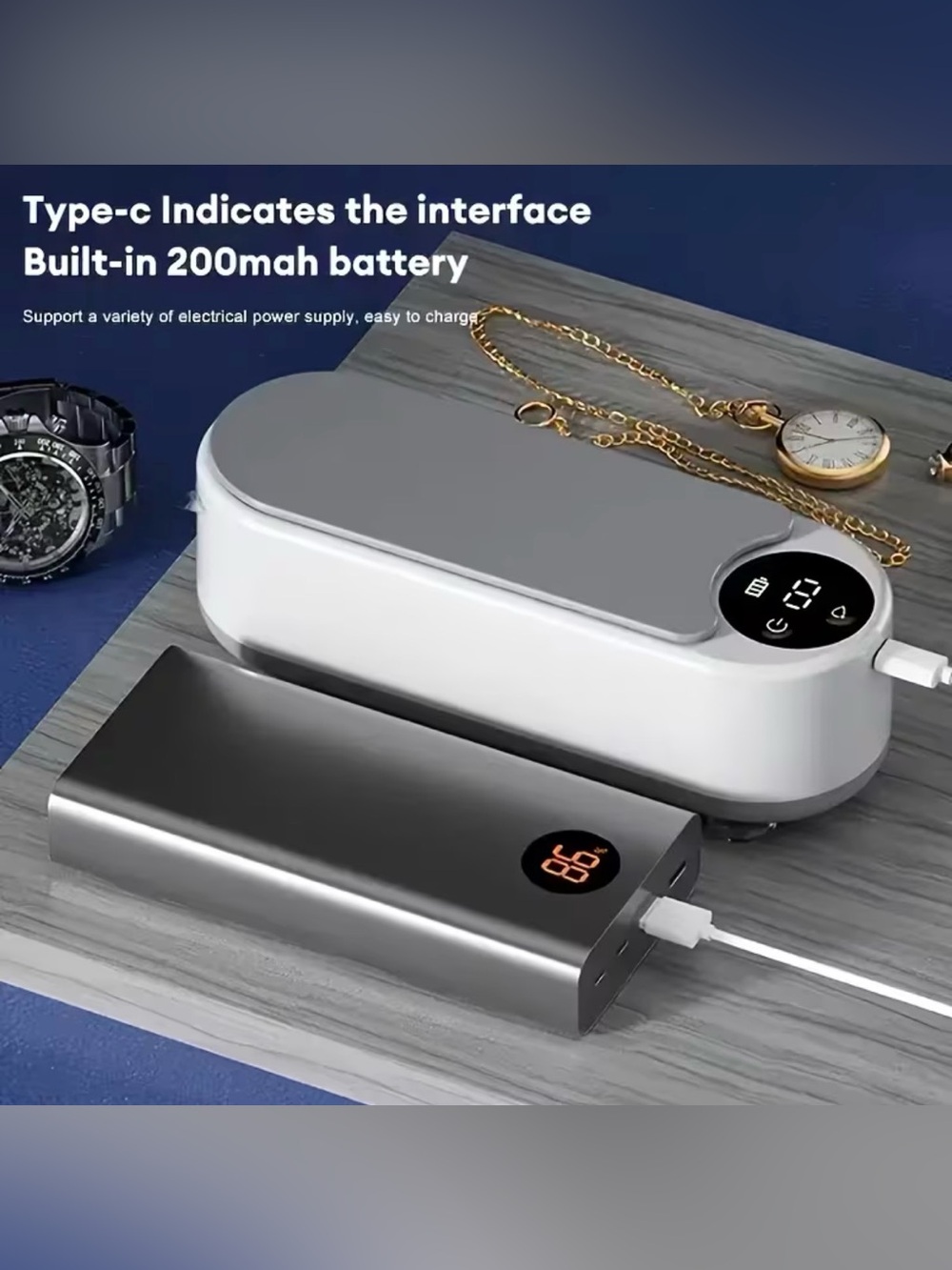 Ultrasonic Cleaner - Compact & Portable - Picture 8 of 12